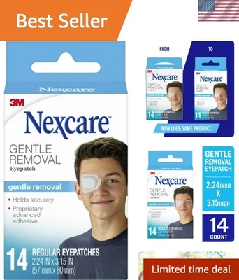 Versatile Regular Size Eye Patch - Hypoallergenic with Secure Repositionable Fit - Image 1 of 4