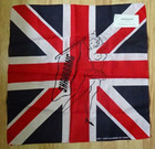 The Libertines Sharabang Rare Bandana Scarf limited Union Jack flag Pete Doherty