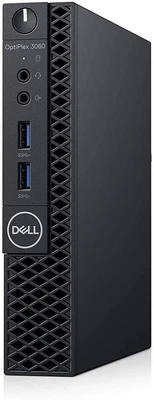 Dell OptiPlex 3060 Micro Intel i5-8400T 1.7GHz 8GB RAM 256GB SSD Win 10 Pro - Image 1 of 2