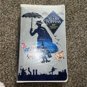 Mary Poppins VHS 2004, 40th Anniversary Edition eingeschweißt guter Zustand - Bild 1 von 3