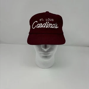 Vintage NFL St Louis Cardinals Mütze Sports Specialties The Cord Cord Reißverschluss hinten - Bild 1 von 12