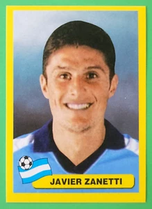 2002 Navarrete Korea Japan World Cup FIFA Face STICKER #370 JAVIER ZANETTI - Picture 1 of 2