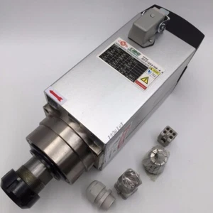 4.5KW 6HP 380V ER32 AC Spindle Motor Air Cooled 18000RPM for CNC Advertising Eng - Picture 1 of 6