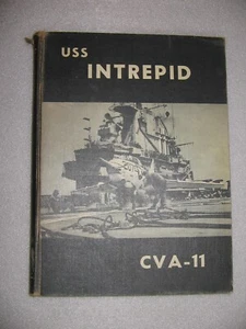 USS Intrepid CVA-11 Mediterranean Cruise 1956 Navy Cruise Book - Bild 1 von 14