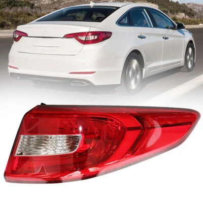 Right Passenger Outer Tail Light Halogen Taillight For Hyundai Sonata 2015-2017 - Image 1 of 4