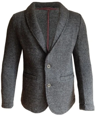 Geb. Weis Sportsakko Blazer Wolljanker dunkelgrau melange Gr. 50 bis 102 - Bild 1 von 3