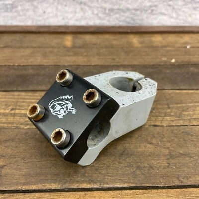 Mongoose BMX Slant Stem 1 1/8 in Threadless Top Load Alloy Two Tone Freestyle - Image 1 of 4
