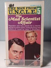 The Man From U.N.C.L.E. #5 The Mad Scientist Affair Vintage 60's Ace Paperback