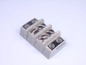 37TB2F Marco Terminal Block Dual Row 2 Position 3/8" 37TB02F AA59125/01-37TB02F - Picture 1 of 2
