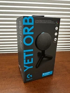 Logitech G Yeti Orb Black Premium Condenser RGB Gaming Microphone - Picture 1 of 2