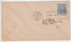 US Scott #887 FDC no Cachet - Picture 1 of 1