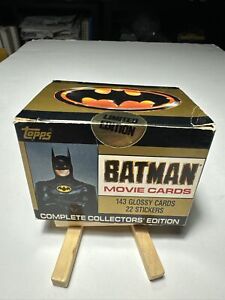 1989 Topps Batman Movie Cards Complete Collectors Limited Edition Set SEALED
