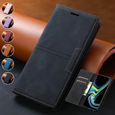 Slim Leather Wallet Case Stand Card Slot Magnetic Flip Cover for LG Stylo 5 6 7 - Image 1 of 4