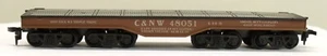ROUNDHOUSE HO Scale C&NW 50' 200 Ton Flat Car #48051 16 Wheel - Picture 1 of 8