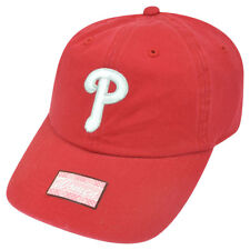 MLB Fan Favorite Philadelphia Phillies Shiver Red Garment Wash Buckle Hat Cap