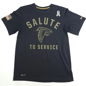 Nike Dri-Fit NFL Team Apparel Atlanta Falcons Salute To Service Herren Shirt Gr. M - Bild 1 von 7