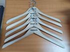 EXTRA QUALITY NEW  TIMBERLAND LOGO WOOD CLOTHES HOOKS HANGERS Lot of 5