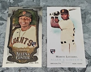 #79 Marco Luciano 2024 Allen & Ginter cromo mini / #RD-10 Marco Luciano - Imagen 1 de 2