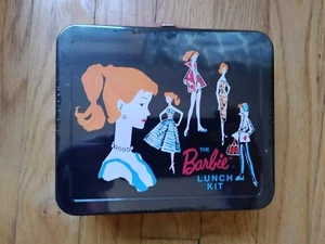 Hallmark School Days Barbie Metal Mini Lunch Box. New & Factory Sealed - Picture 1 of 2