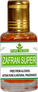 Pure Herbs Zafran Super Attar Pure & Natural Fragrance For Unisex - Picture 1 of 52