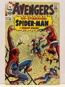 Avengers #11 Comic 1964 - Marvel Comics - Spider-Man - Captain America Thor - Picture 1 of 2