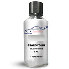 Touch Up Paint For Ssangyong Rexton Silent Silver Sai Stone Chip Brush