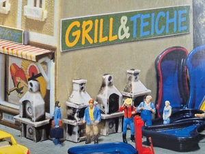 Faller 2210 N Grill & Teiche Zubehör in OVP (SPR) - Picture 1 of 8