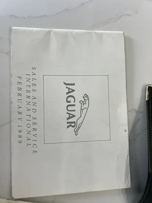 CARTERA MANUAL DEL PROPIETARIO JAGUAR XJS 3.6 1989 Foto 1 de 4