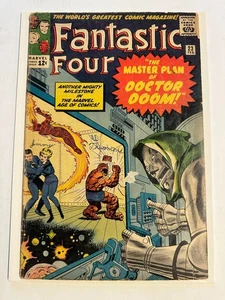 Fantastic Four #23 (Marvel Comics February 1964) Dr. Doom Cover 3.0 G/VG - Picture 1 of 2