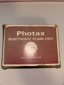Photax 131 Solidstate Electronic Flash Unit Universal Fit Vintage Film Cameras - Picture 1 of 10