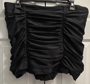 Raisins Curve Bikinihose hoch tailliert gerafft schwarz Größe 16W NEU - Bild 1 von 3