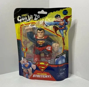 Heroes of Goo Jit Zu DC Superman 4" Gooey Figura Elasticizzata NUOVO - Foto 1 di 2