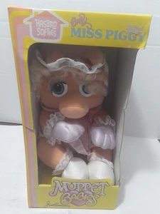 vtg 1983 Hasbro Aviva MISS PIGGY BABY Muppet Babies Plush NIB Shipping INCLUDED - Picture 1 of 8