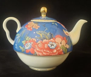 Wedgwood Paeonia Blush Tea For One, Teapot Only - Picture 1 of 3