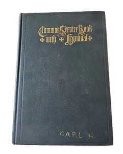 Common Service Book with Hymnals of the Lutheran Church 1917 Antique Religious - Imagen 1 de 8