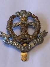 The Duke of Cambridge's Own (Middlesex Regiment) Cap Badge 1898 - 1958 Pattern