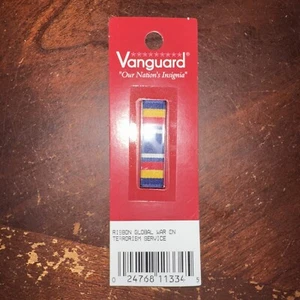 Vanguard Global War On Terror Ribbon - NIP - Picture 1 of 3