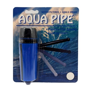4" Aqua Pipe Tobacco Waterpipe The Original Leak-Proof Spill-Proof Portable - Picture 1 of 3