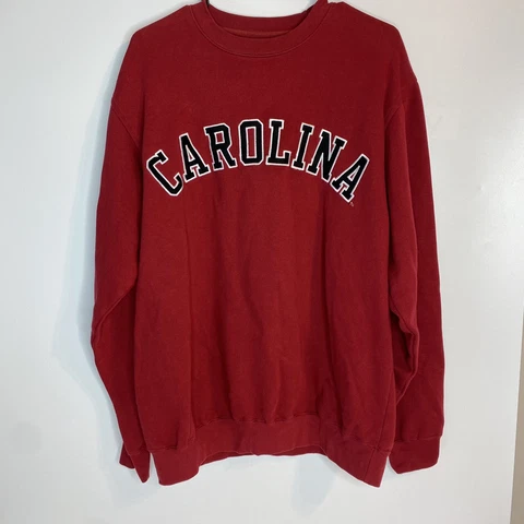 Vintage Carolina Gamecocks Sweatshirt Adult Size L SOFFE Embroidered Cover