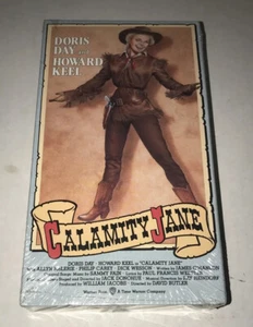 Calamity Jane Doris Day Howard Keel VHS Movie Video Price Tags New Sealed - Picture 1 of 3