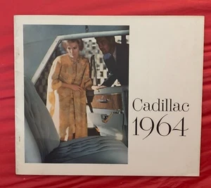 1964 Cadillac "SIXTY-TWO / DeVILLE / FLEETWOOD" Car Dealer Sales Brochure - Picture 1 of 10