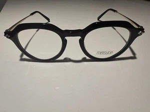 Brand New Matsuda Eyeglasses M2057 Blk-PG Size 47-21-145 Made In Japan Black - Picture 1 of 5