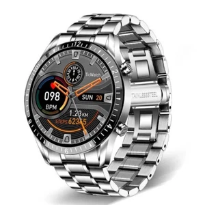 Watch I9 Pro Series 8 45mm Smart Watch available in Silicone Leather Steel Mesh - Picture 1 of 12