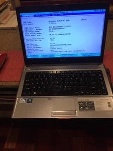 Acer Aspire 4810TZ /14" Laptop Intel Pentium U4100 1.3GHz 4GB RAM 320GB HD Win 7 - Picture 1 of 6