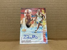 2021-22 Court Kings Impressionist Ink Ruby #8 Gary Payton Auto /49