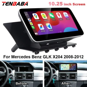 Fit For Benz GLK X204 2008-12 Radio Stereo 10.25'' Car Multimedia Screen Carplay - Picture 1 of 12
