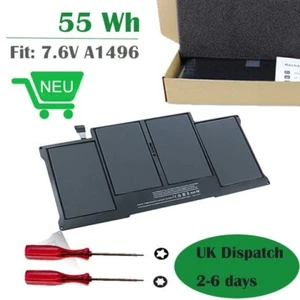 Battery A1496 for MacBook Air7 2 13" A1466 Early 2015 Air6 A1466 Early 2014 7.6V - Photo 1/6
