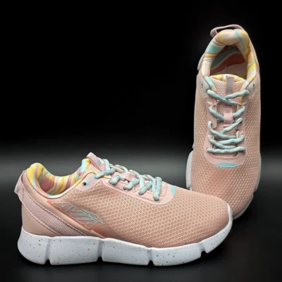 Tenis informales Avia Avi-Blitz con cordones para jóvenes niñas rosas AA50128SQL talla 3 Foto 1 de 4