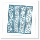 Diy Silk Screen Printing Mesh Kit - Vintage Border Pattern For Wood, Home Decor,
