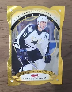 1997 1997-98 DONRUSS PREFERRED MIKE MODANO GOLD CUT TO THE CHASE #8 DALLAS STARS - Picture 1 of 2